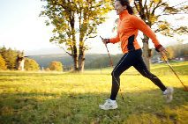 Nordic Walking, Firmenfitness, Gruppenangebot